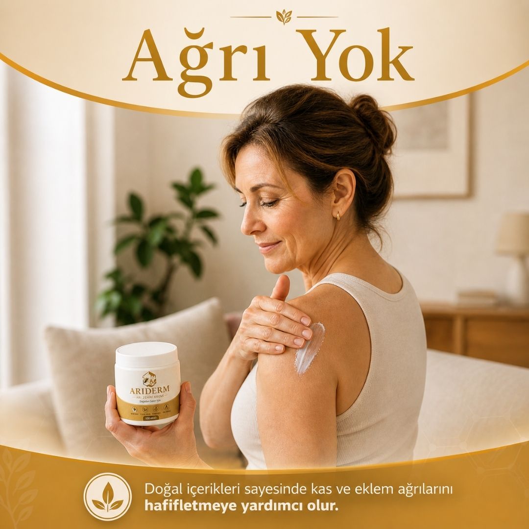 Arıderm - Ağrı Giderici Arı Zehri Kremi