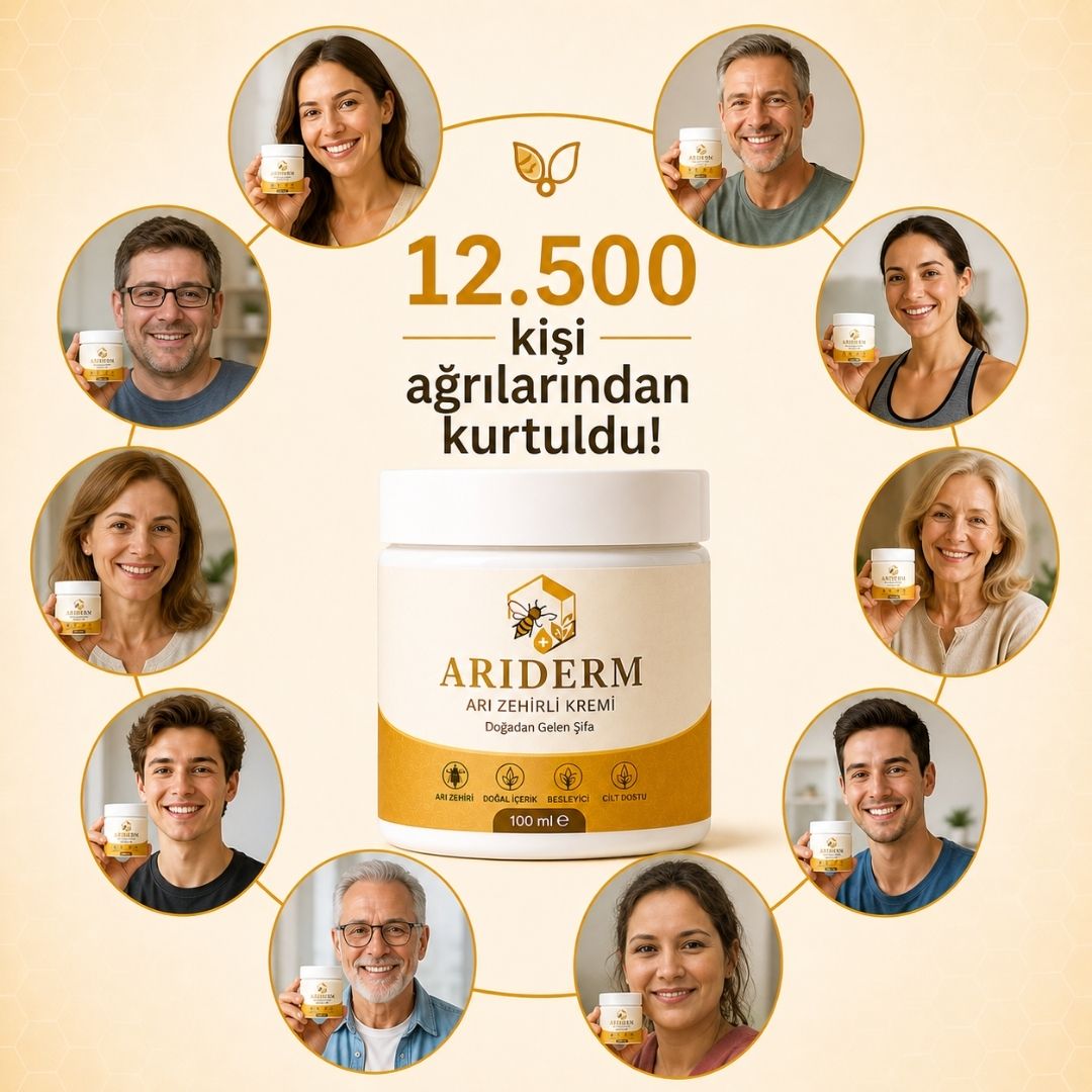 Arıderm - Ağrı Giderici Arı Zehri Kremi