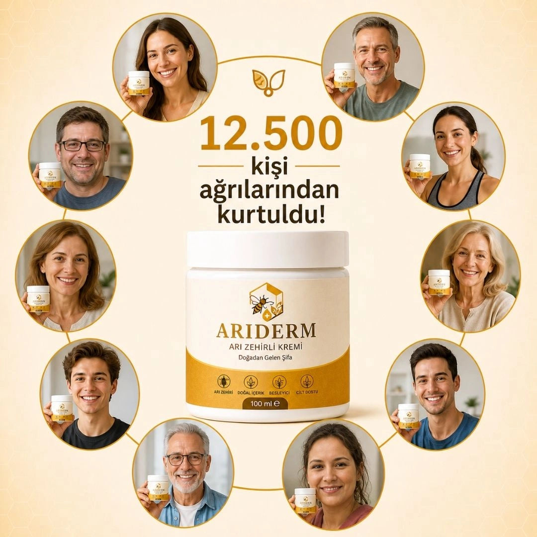 Arıderm - Diz Ağrısı Giderici Arı Zehri Kremi