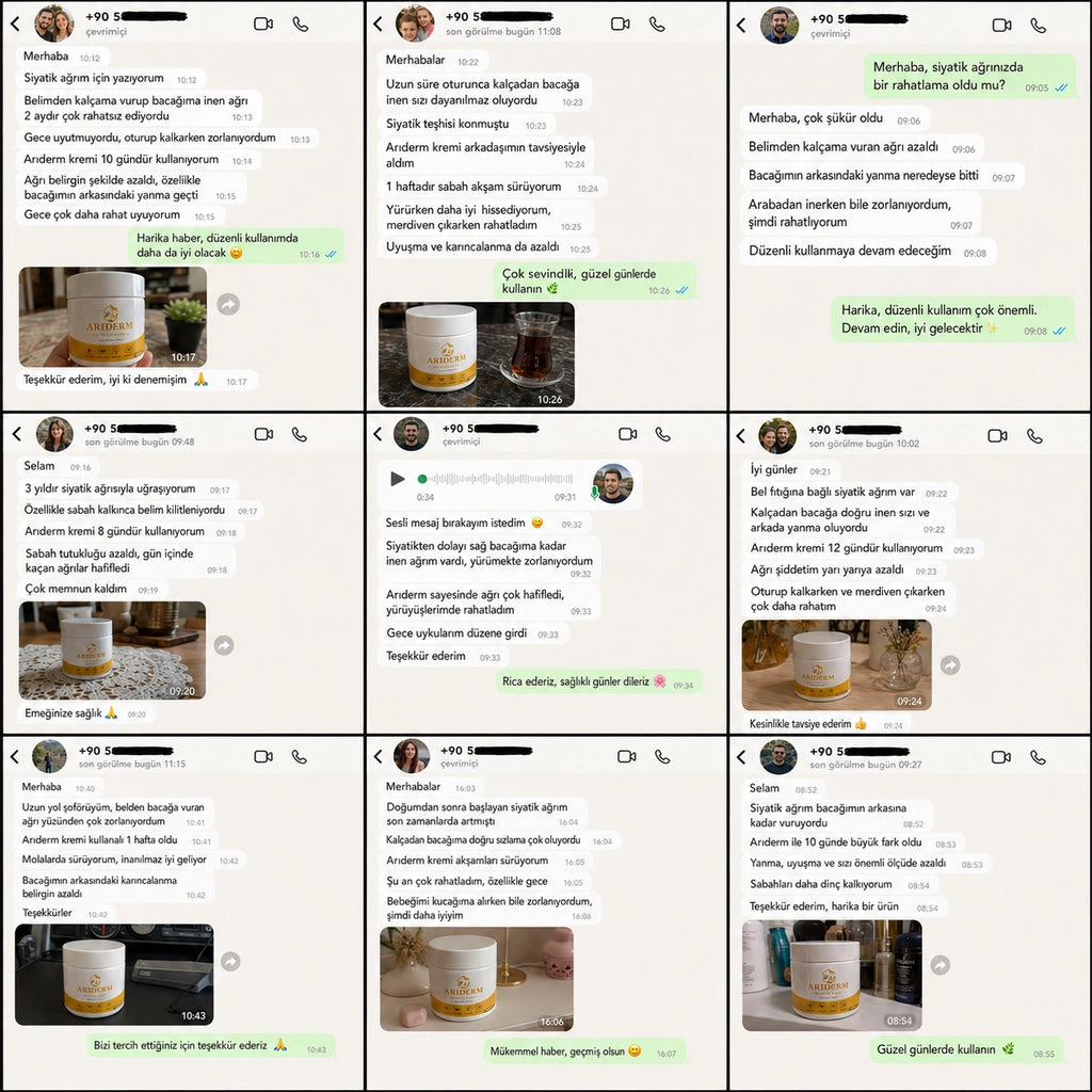 Arıderm - Siyatik Ağrı Giderici Arı Zehri Kremi