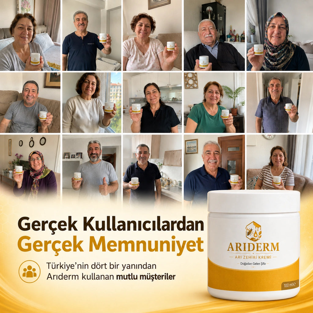 Arıderm - Siyatik Ağrı Giderici Arı Zehri Kremi